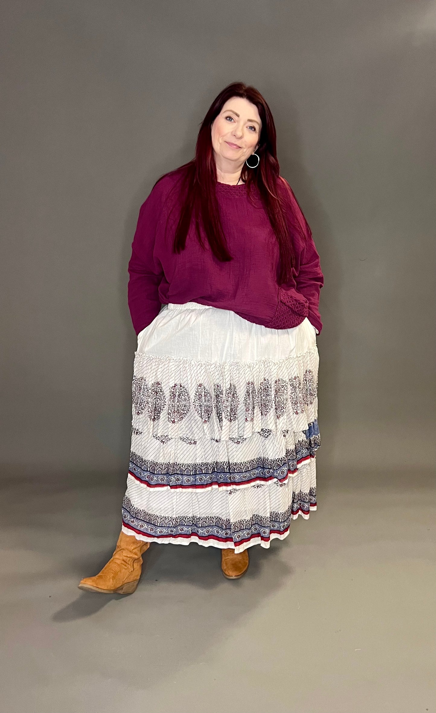 Eira Sari Skirt (colour options available)