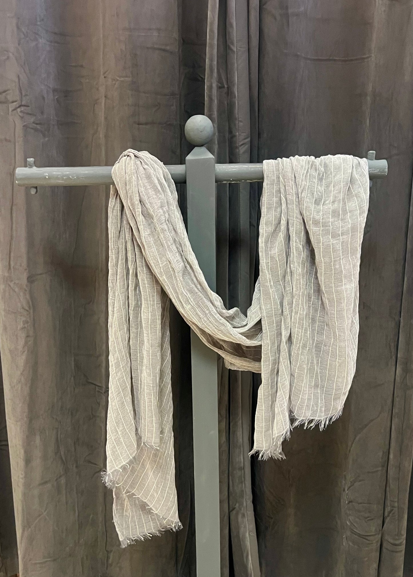 Provocation Fine Pinstripe Scarf (colour options available)