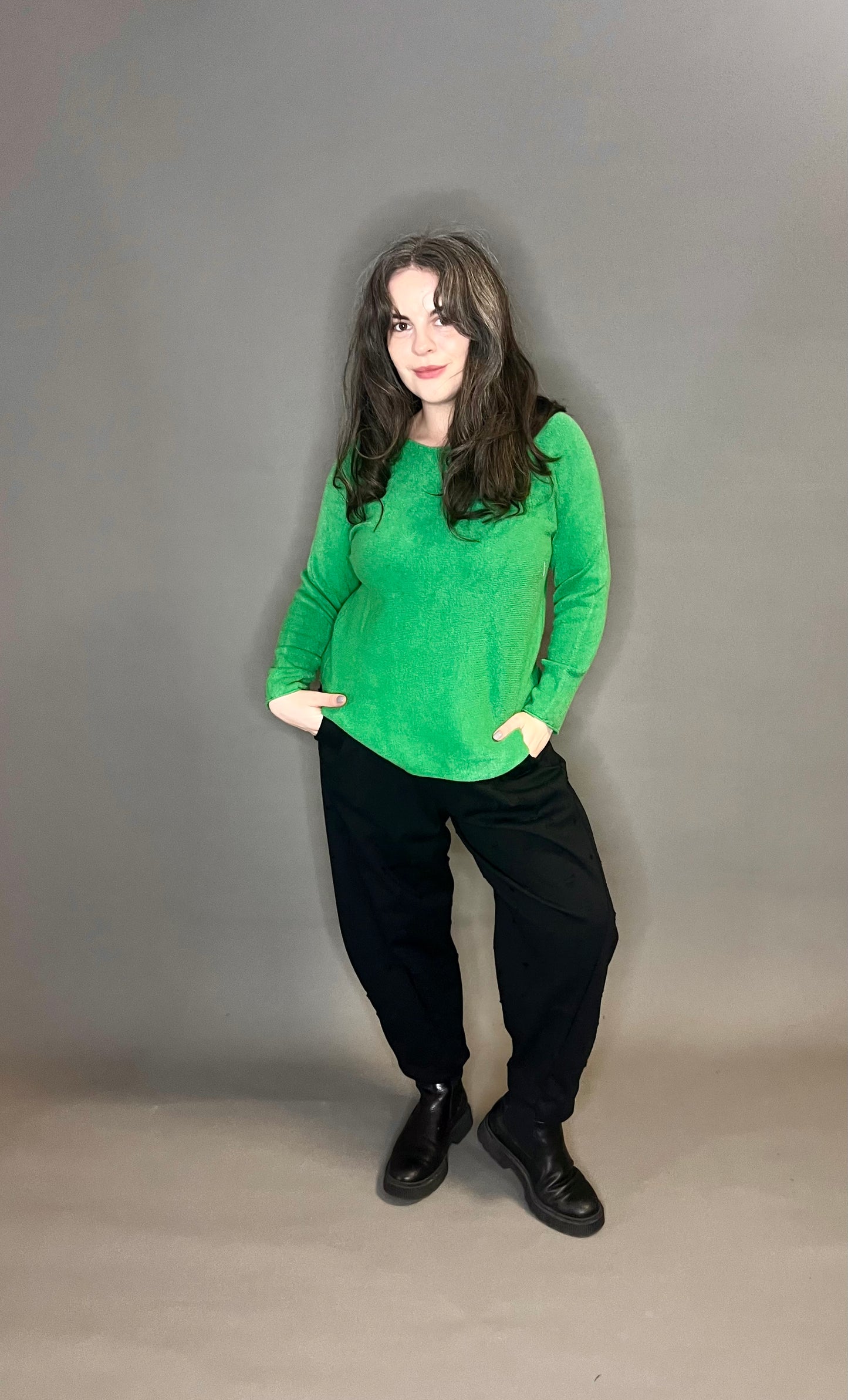 Made In Italy Round Neck Knit