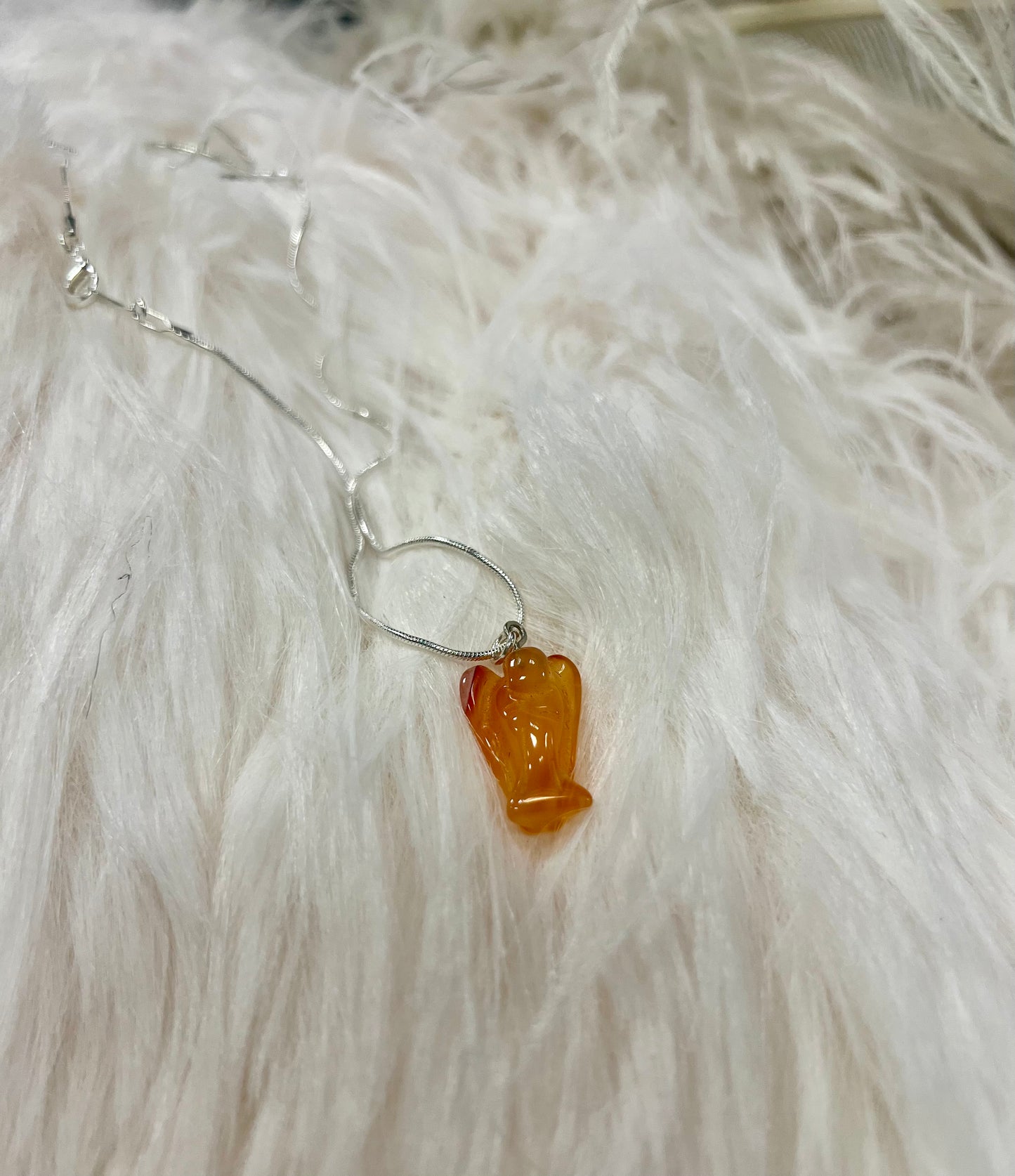 Crystal Angel Pendants by Gill M (colour options available)