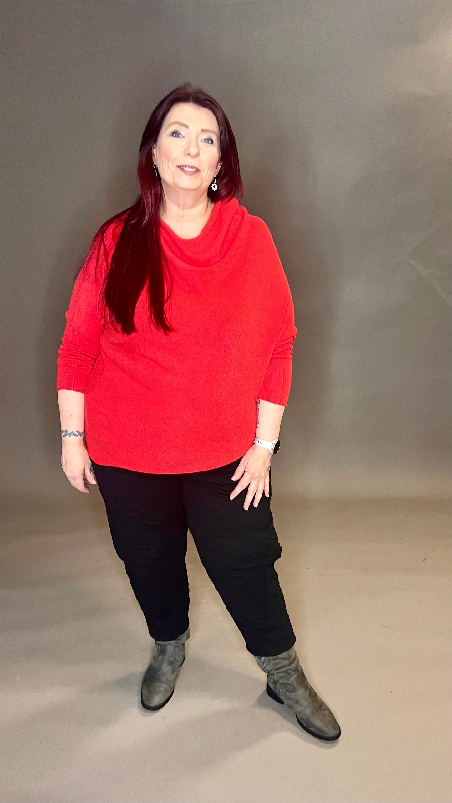Made in Italy Upside Down Jumper (colour options available)