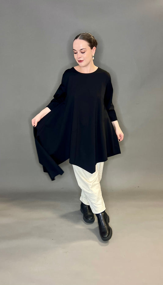 ID Clothing A-Symmetric Hem Top (colour options available)