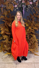 Load image into Gallery viewer, Belle + Bracken Fire Cocoon Dress