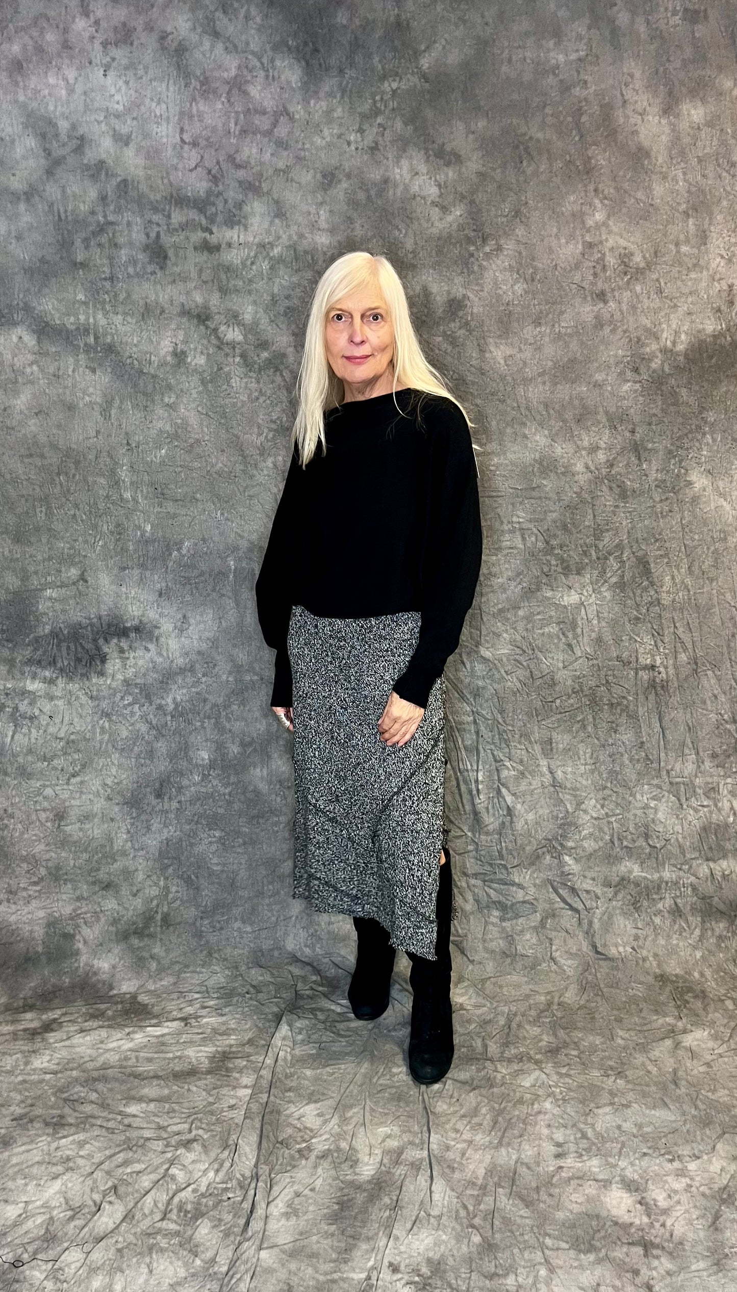 Provocation Knitted Pencil Skirt