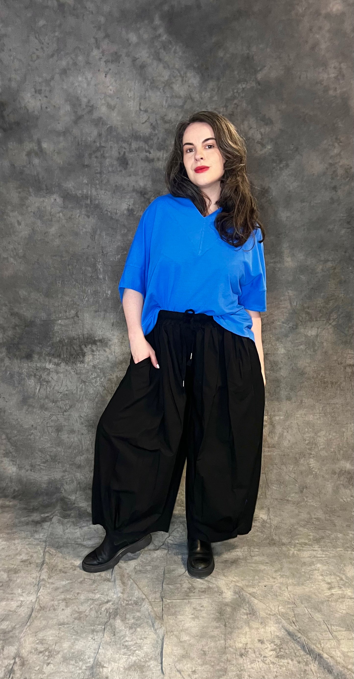 ID Clothing Barrel-Leg Trousers (colour options available)