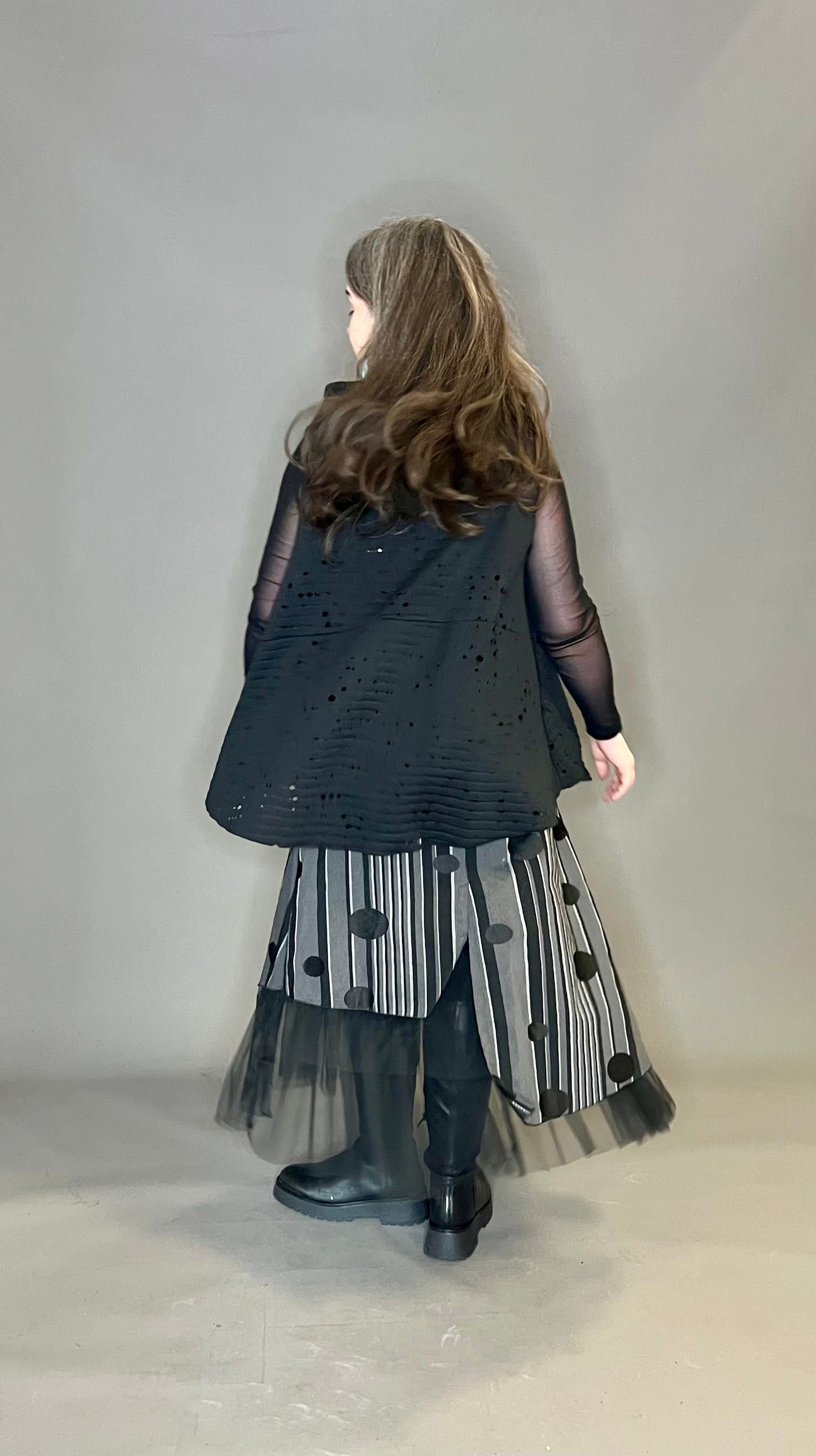 ID Clothing Double Layered Skirt