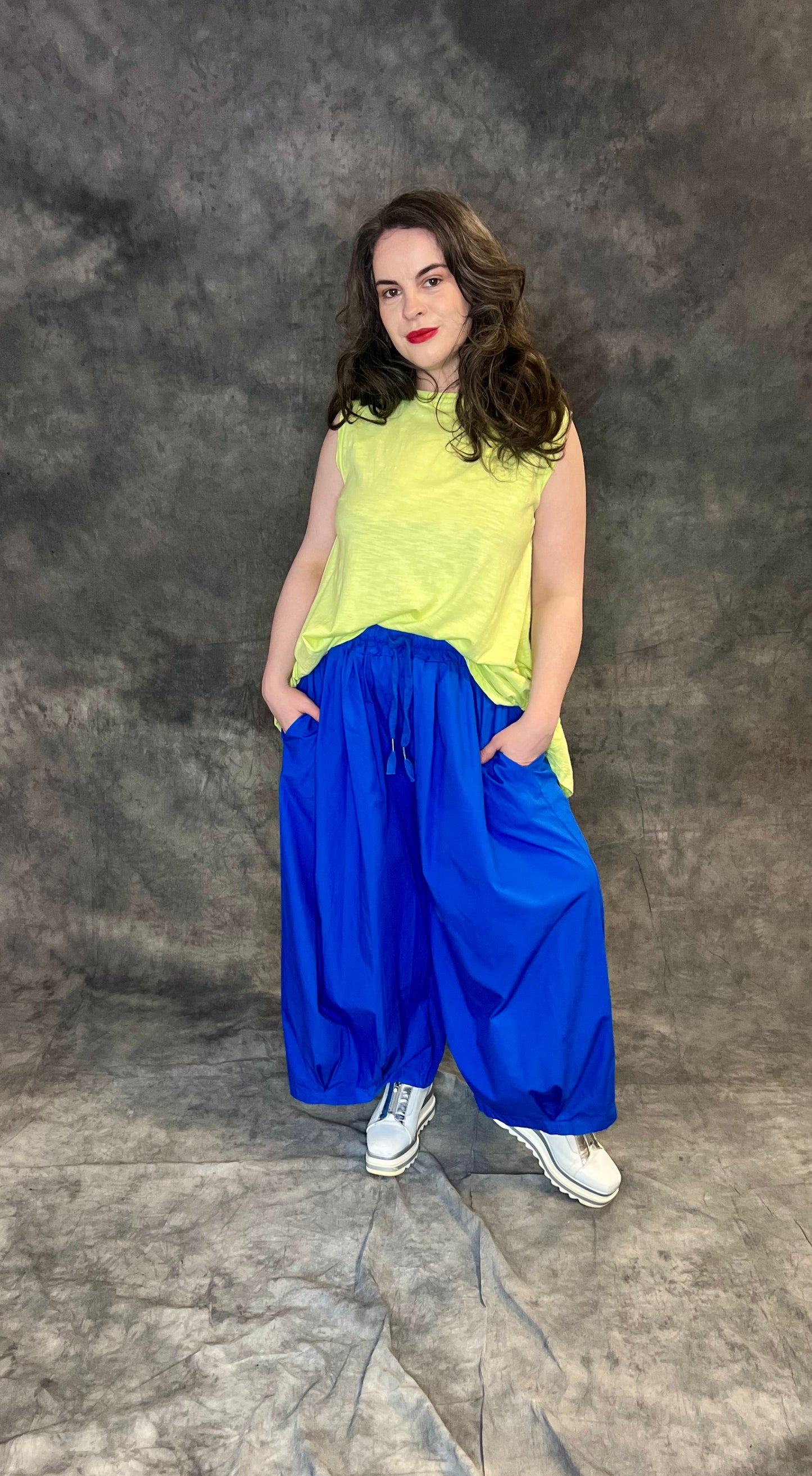 ID Clothing Barrel-Leg Trousers (colour options available)