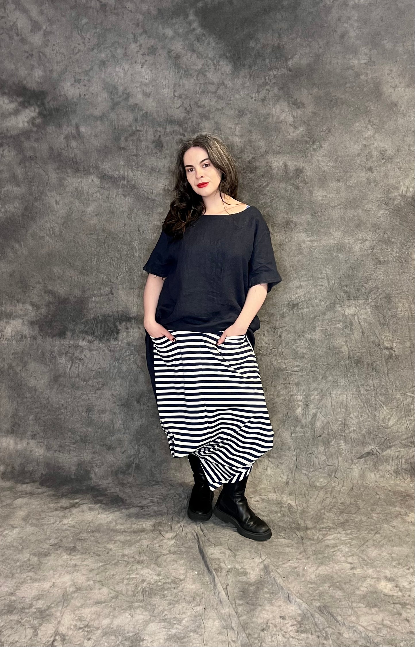 Provocation Striped Skirt (colour options available)