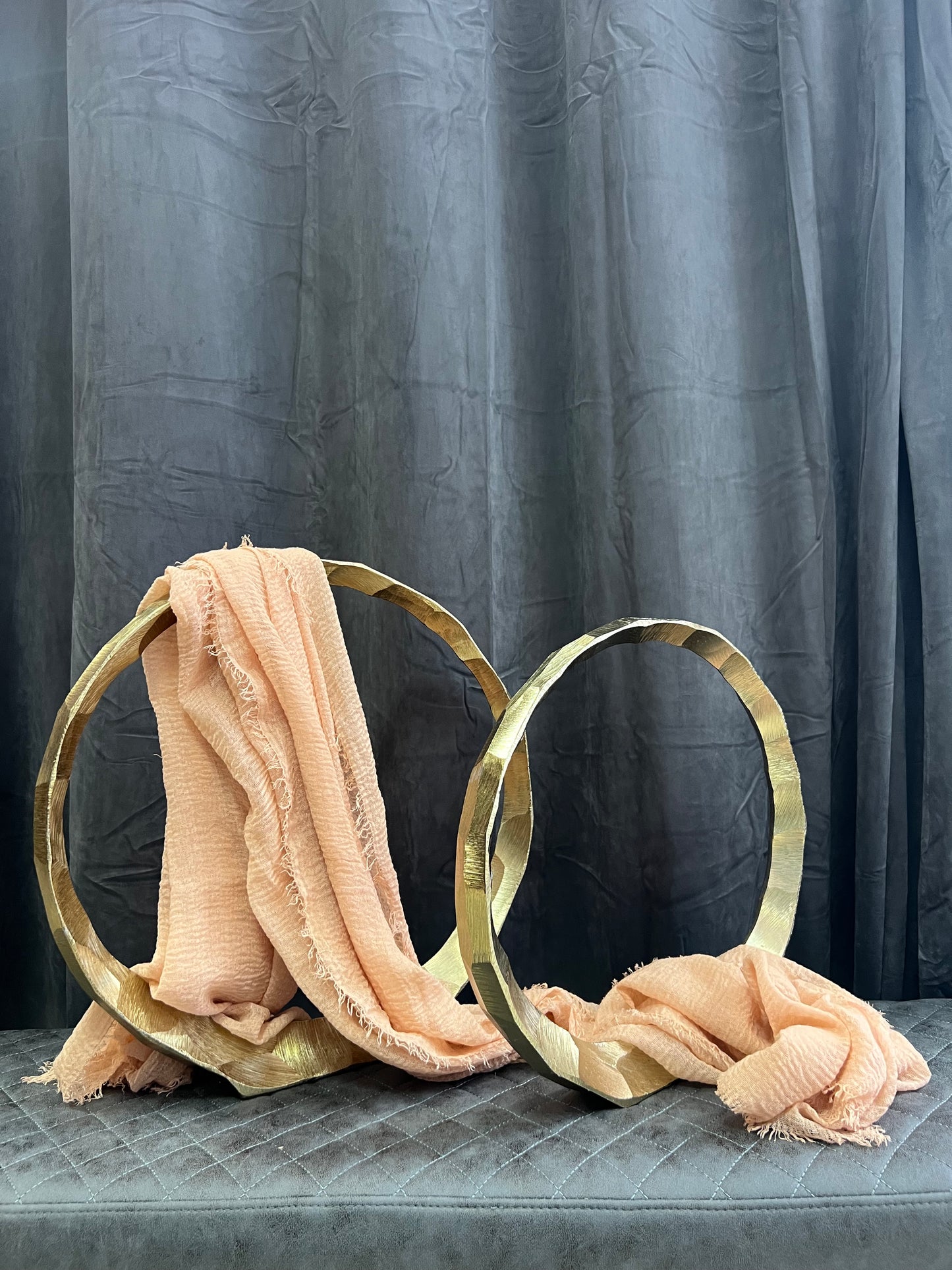 Crazy Girl Soft Block Colour Scarves