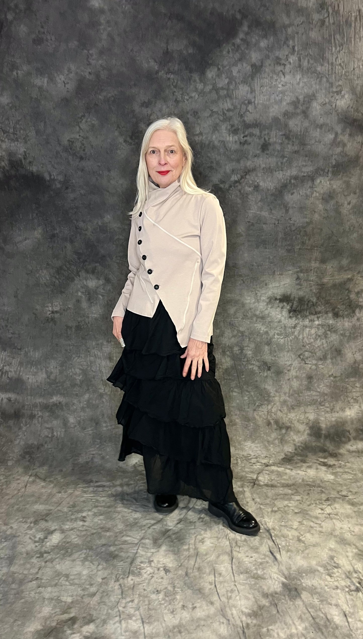 Provocation High-Neck Fitted Jacket (colour options available)