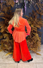 Load image into Gallery viewer, Belle + Bracken Fire Velvet Jacket