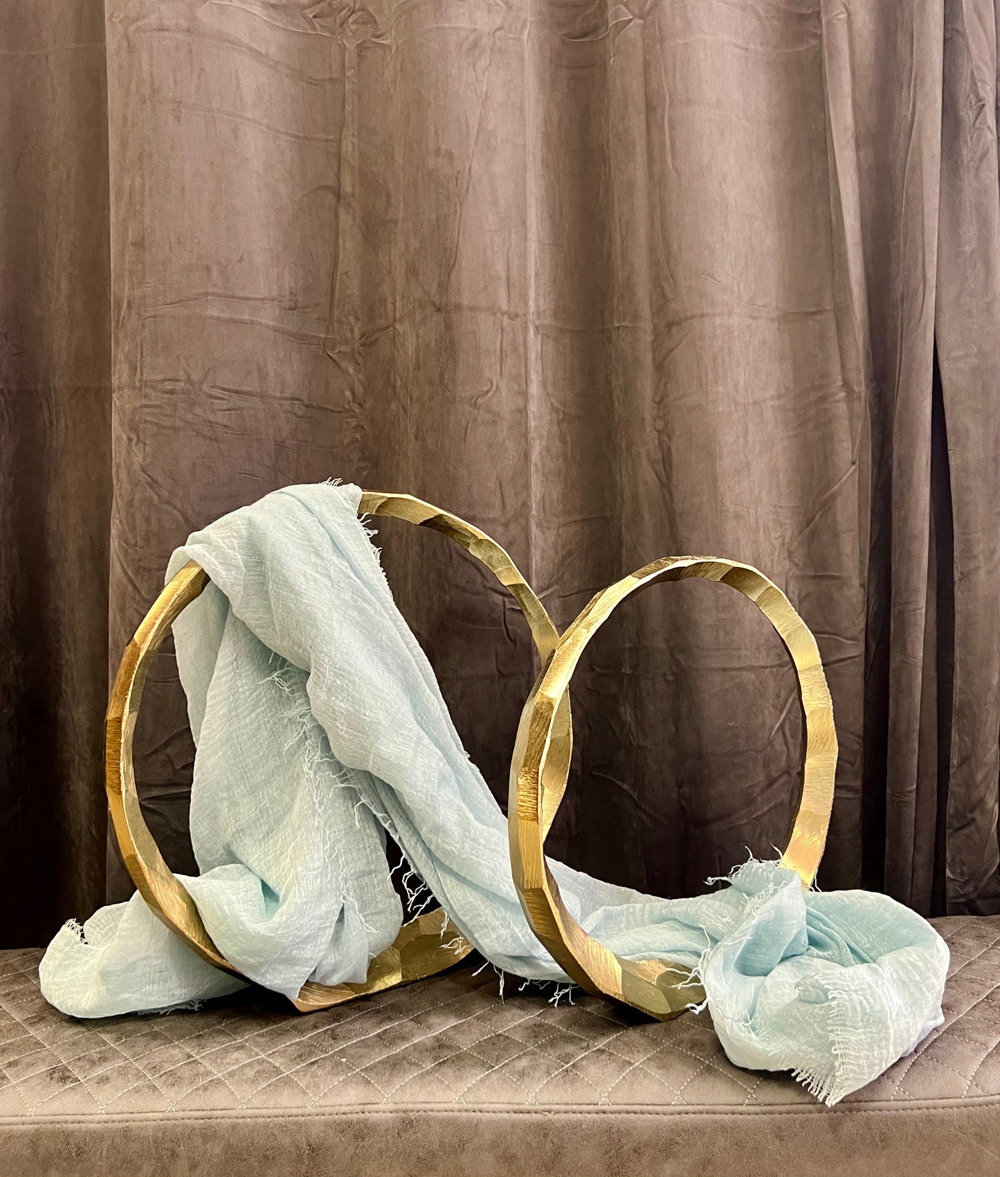 Crazy Girl Soft Block Colour Scarves