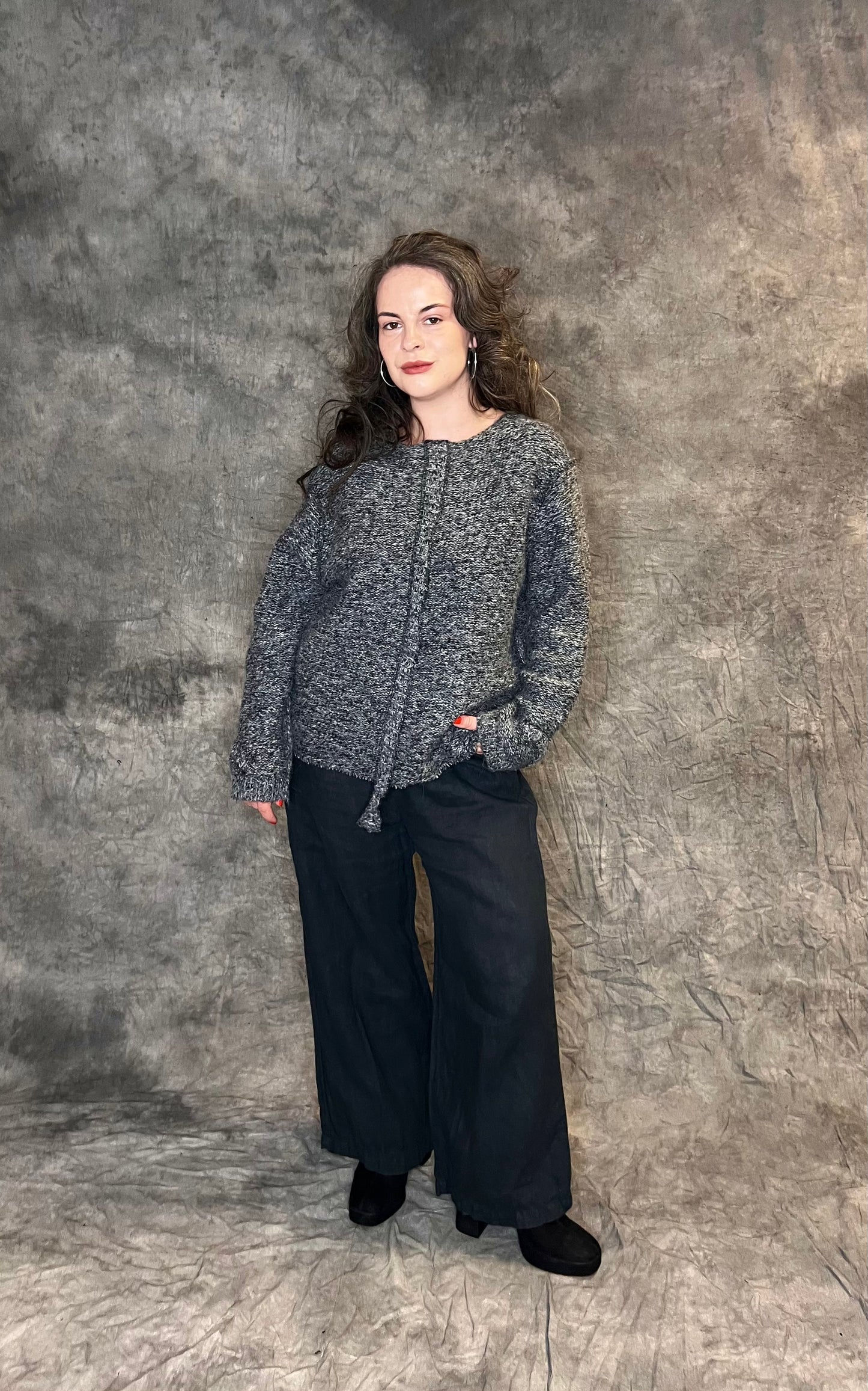 Provocation Chunky Knit with Distressing