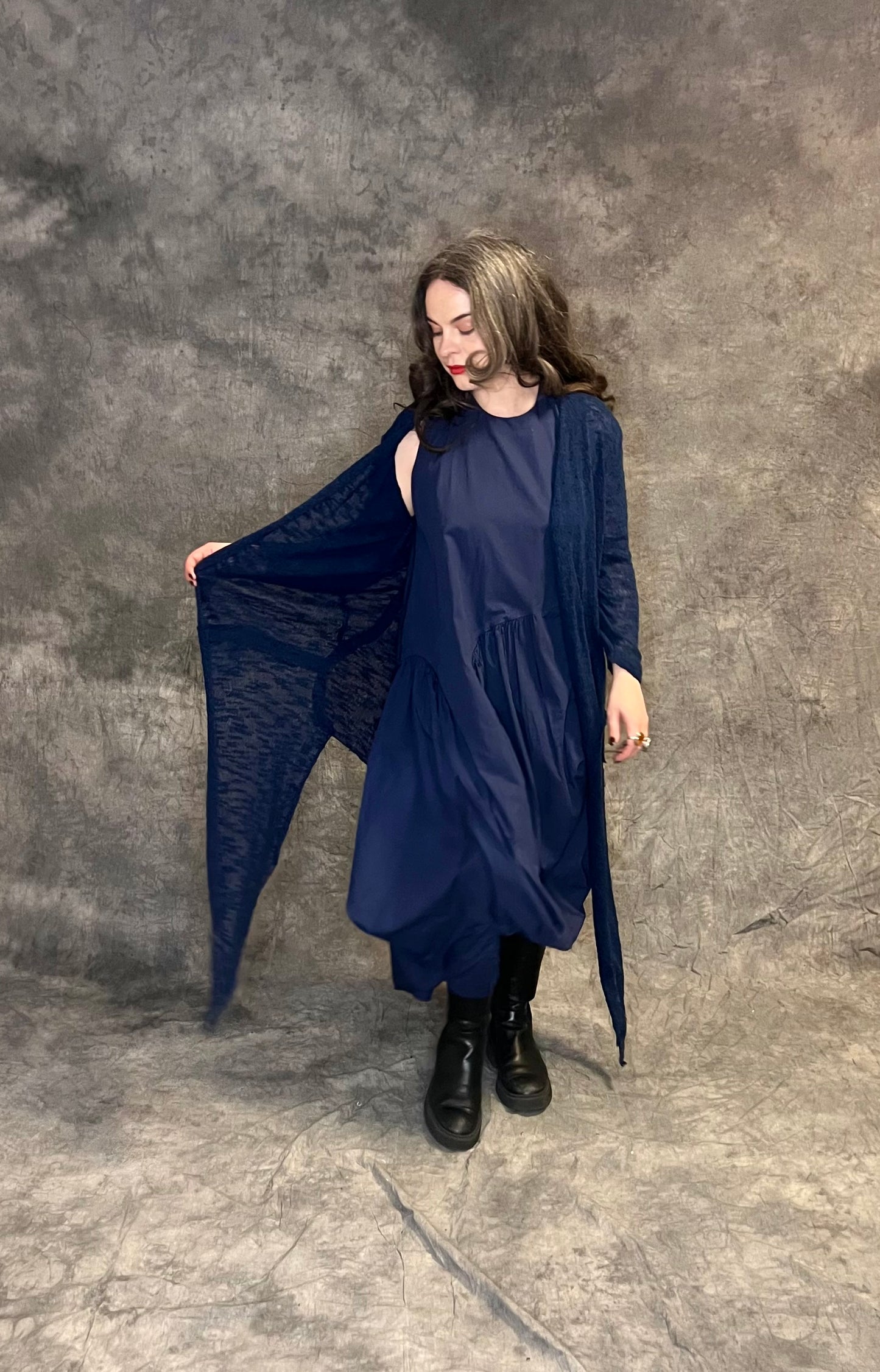 Provocation Ragged Edge Hem Cardigan