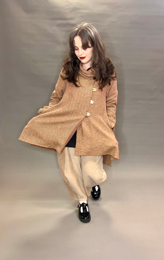 Terry Macey Brighton Jacket in Warm Neutrals