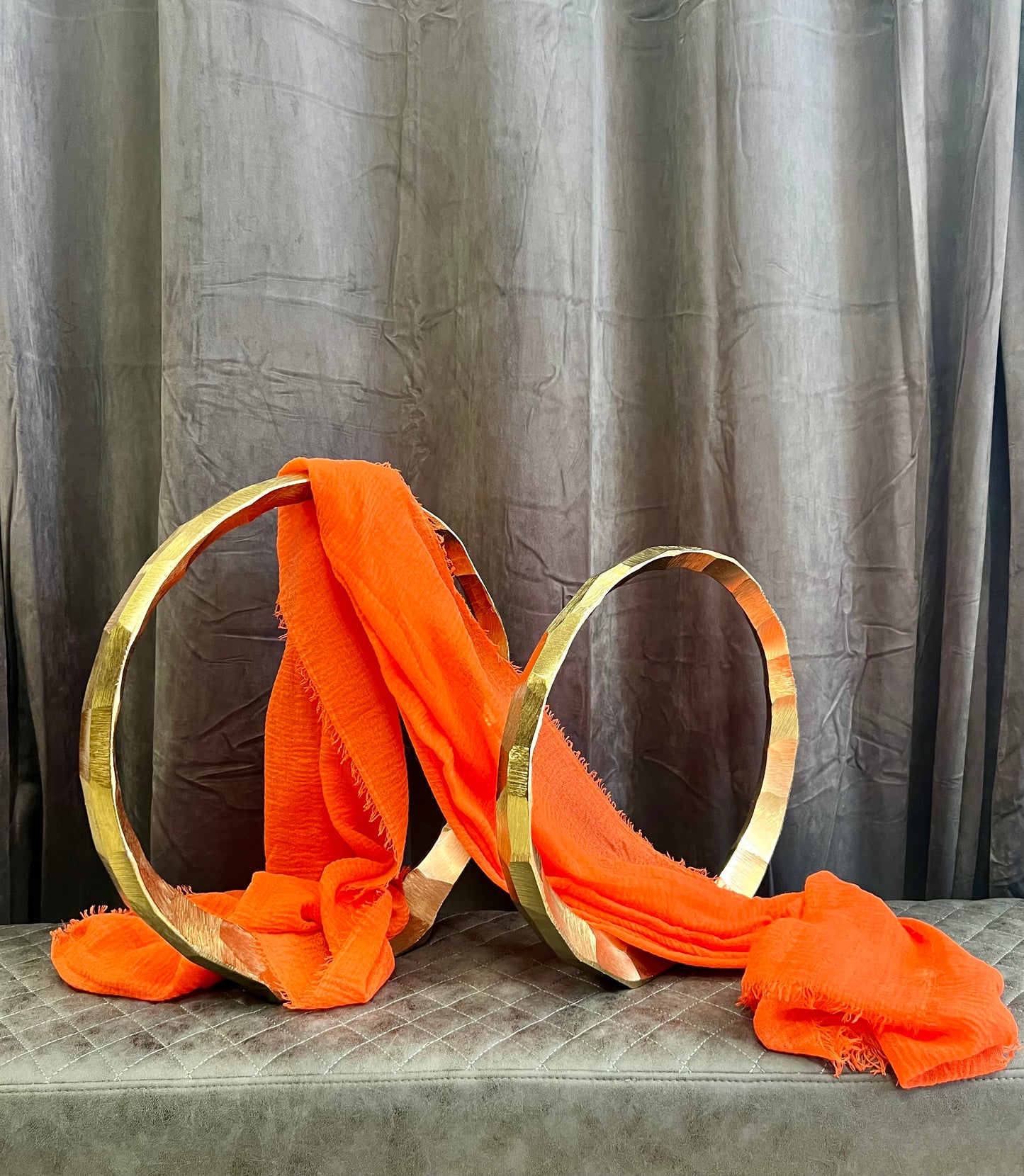 Crazy Girl Soft Block Colour Scarves