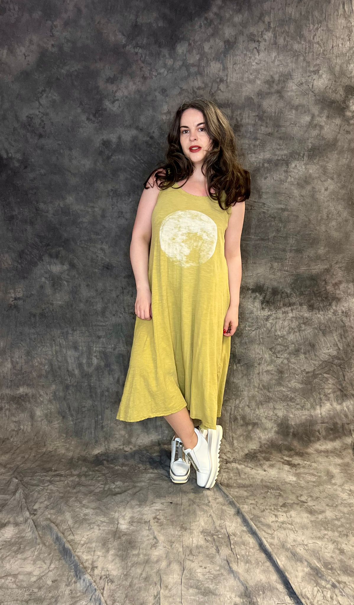 Another Girl's Treasure Magnolia Pearl Faded Gold Dress  One Size ( up to UK 14)