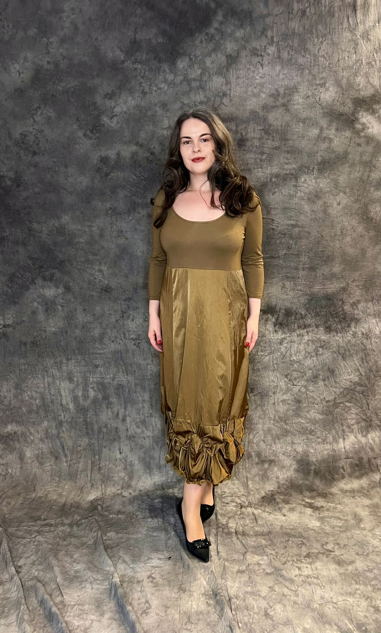 Another Girls Treasure  Gold Out Of Xile Dress