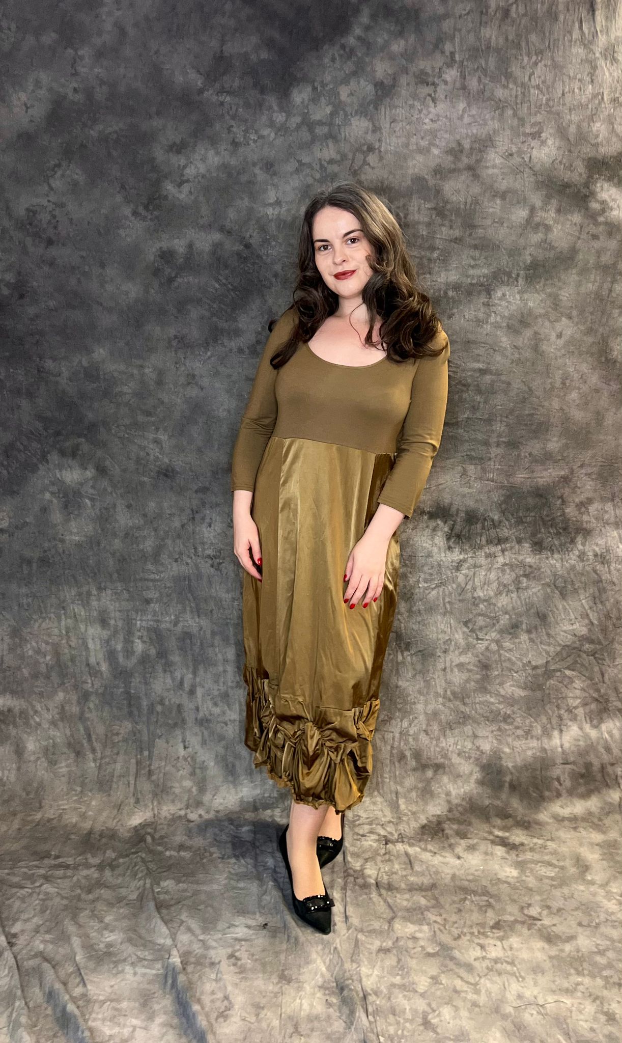 Another Girls Treasure  Gold Out Of Xile Dress